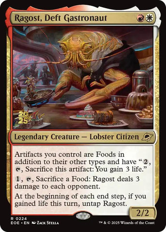 Ragost, Deft Gastronaut [Edge of Eternities Prerelease Promos] - The Mythic Store | 24h Order Processing
