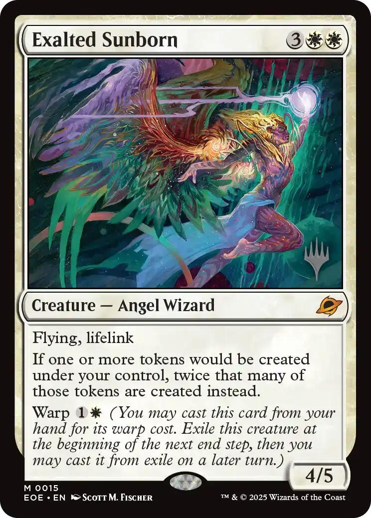 Exalted Sunborn (Promo Pack) [Edge of Eternities Promo Pack] - The Mythic Store | 24h Order Processing