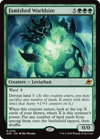 Famished Worldsire [Edge of Eternities Promo Pack] - The Mythic Store | 24h Order Processing