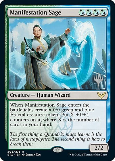 Manifestation Sage (Promo Pack) [Strixhaven: School of Mages Promos] - The Mythic Store | 24h Order Processing