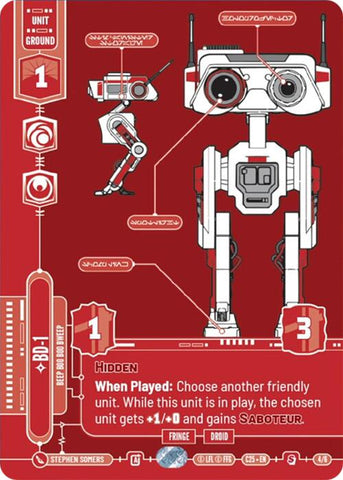 BD-1 (4/6) - Beep Boo Boo Bweep (4/6) [2025 Convention Exclusive] - The Mythic Store | 24h Order Processing