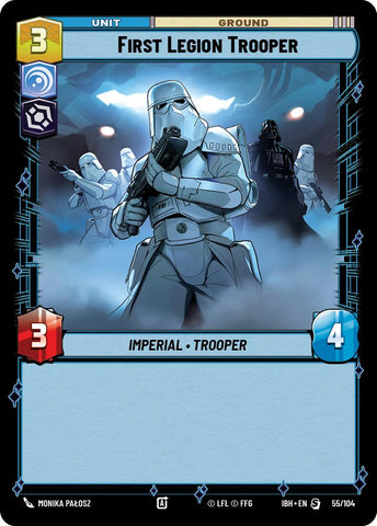 First Legion Trooper (55/104) (55/104) [Intro Battle: Hoth] - The Mythic Store | 24h Order Processing