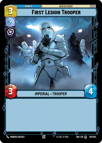 First Legion Trooper (101/104) (101/104) [Intro Battle: Hoth] - The Mythic Store | 24h Order Processing