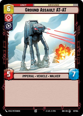 Ground Assault AT-AT (67/104) (67/104) [Intro Battle: Hoth] - The Mythic Store | 24h Order Processing
