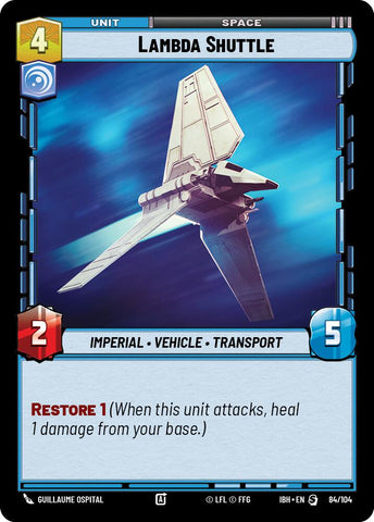 Lambda Shuttle (84/104) (84/104) [Intro Battle: Hoth] - The Mythic Store | 24h Order Processing