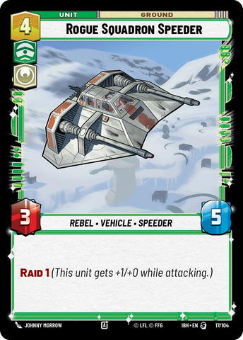 Rogue Squadron Speeder (17/104) (17/104) [Intro Battle: Hoth] - The Mythic Store | 24h Order Processing
