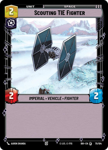 Scouting TIE Fighter (75/104) (75/104) [Intro Battle: Hoth] - The Mythic Store | 24h Order Processing
