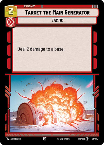 Target the Main Generator (71/104) (71/104) [Intro Battle: Hoth] - The Mythic Store | 24h Order Processing