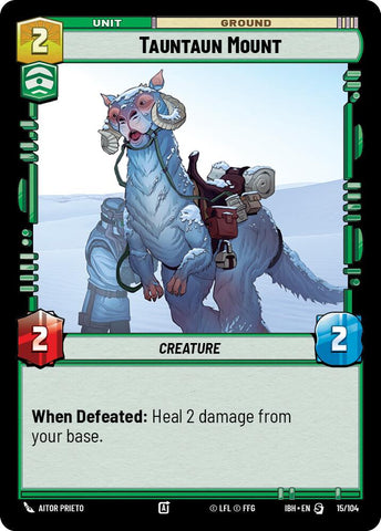 Tauntaun Mount (15/104) (15/104) [Intro Battle: Hoth] - The Mythic Store | 24h Order Processing