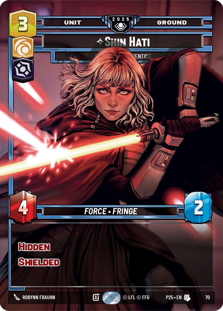 Shin Hati (70) - Overeager Apprentice (70) [Organized Play Promos] - The Mythic Store | 24h Order Processing