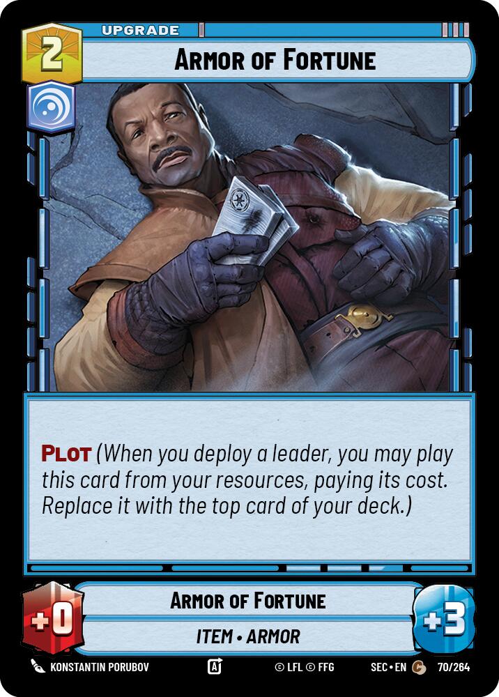 Armor of Fortune (70/264) (70/264) [Secrets of Power] - The Mythic Store | 24h Order Processing