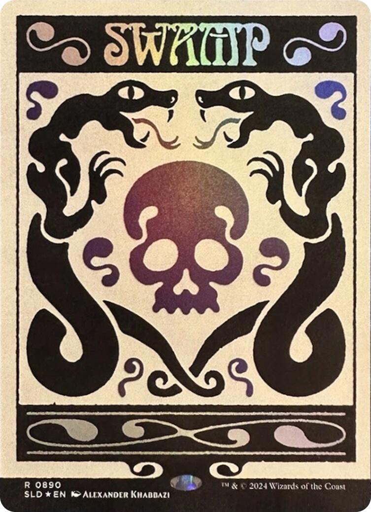 Swamp (0890) (Rainbow Foil) [Secret Lair Drop Series] - The Mythic Store | 24h Order Processing