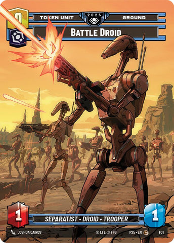 Battle Droid // Clone Trooper (T01 // T03) (T01 // T03) [Organized Play Promos] - The Mythic Store | 24h Order Processing