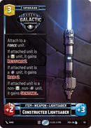 Constructed Lightsaber (112) (112) [Organized Play Promos] - The Mythic Store | 24h Order Processing