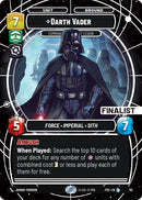 Darth Vader (114) - Commanding the First Legion (Finalist) (114) [Organized Play Promos] - The Mythic Store | 24h Order Processing