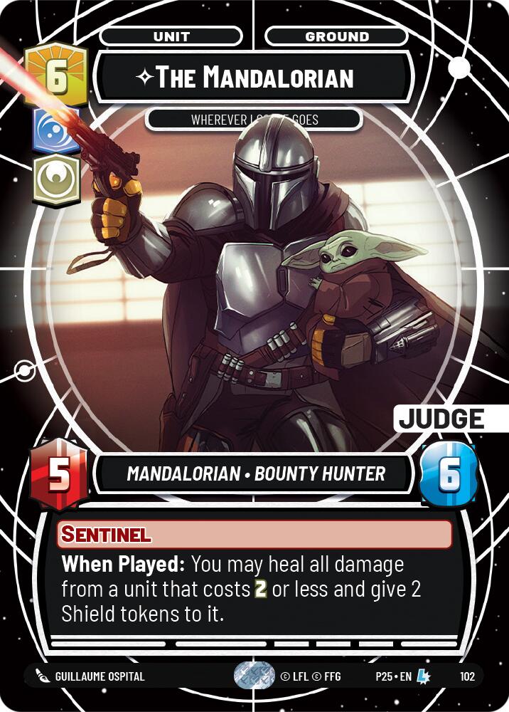 The Mandalorian (101) - Wherever I Go, He Goes (101) [Judge Promos] - The Mythic Store | 24h Order Processing