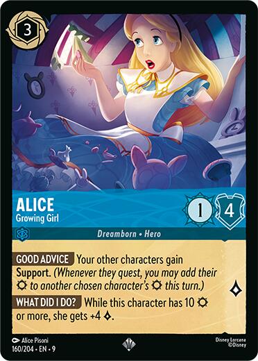 Alice - Growing Girl (160/204) [Fabled] - The Mythic Store | 24h Order Processing