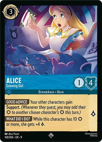 Alice - Growing Girl (160/204) [Fabled] - The Mythic Store | 24h Order Processing