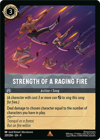 Strength of a Raging Fire (201/204) [Fabled] - The Mythic Store | 24h Order Processing