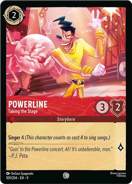 Powerline - Taking the Stage (109/204) [Fabled] - The Mythic Store | 24h Order Processing