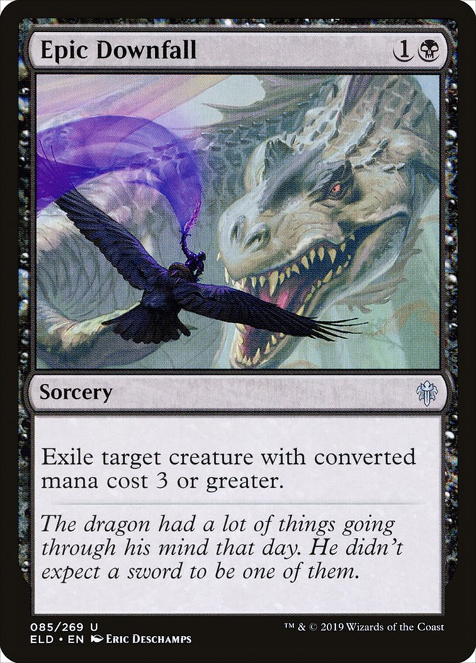 Epic Downfall [Throne of Eldraine] - The Mythic Store | 24h Order Processing