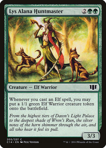 Lys Alana Huntmaster [Commander 2014] - The Mythic Store | 24h Order Processing