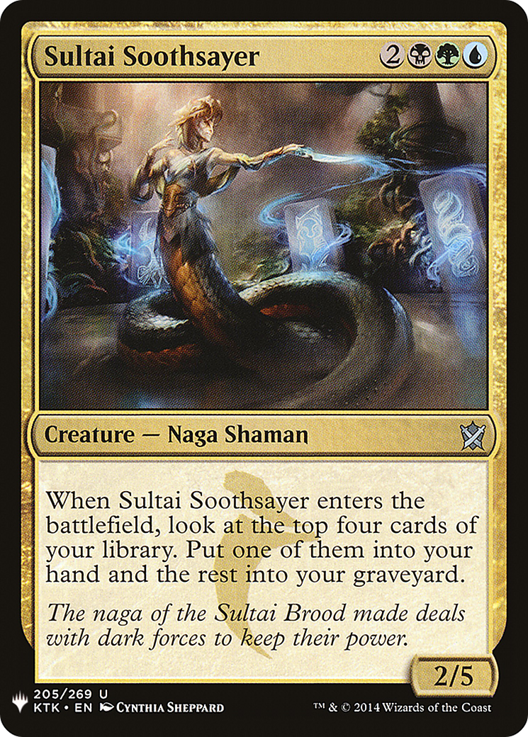 Sultai Soothsayer [Mystery Booster] - The Mythic Store | 24h Order Processing