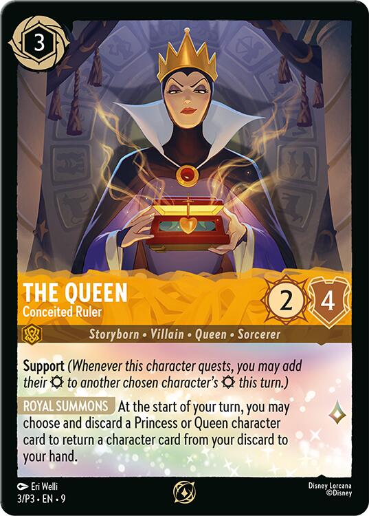 The Queen - Conceited Ruler (3/P3) [Promo Cards] - The Mythic Store | 24h Order Processing