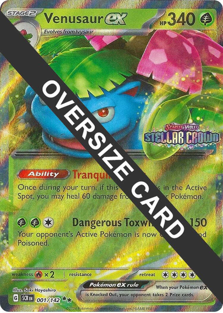 Venusaur ex (001/142) (Jumbo Card) [Miscellaneous Cards] - The Mythic Store | 24h Order Processing