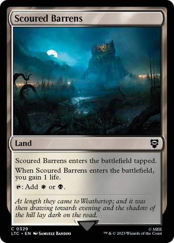 Scoured Barrens [The Lord of the Rings: Tales of Middle-Earth Commander] - The Mythic Store | 24h Order Processing