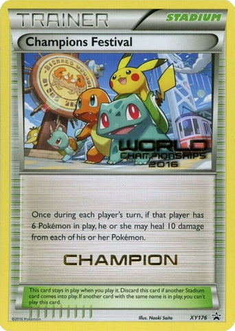 Champions Festival (XY176) (2016 Champion) [XY: Black Star Promos] - The Mythic Store | 24h Order Processing