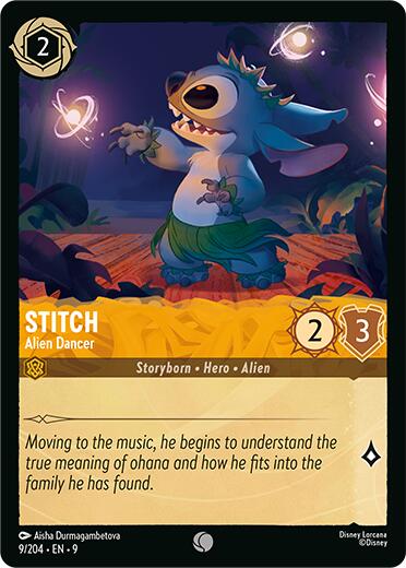 Stitch - Alien Dancer (9/204) [Fabled] - The Mythic Store | 24h Order Processing