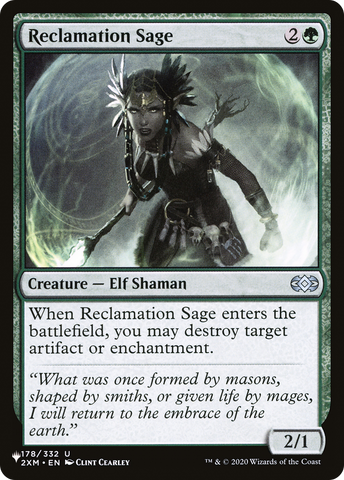 Reclamation Sage (2XM) [The List] - The Mythic Store | 24h Order Processing
