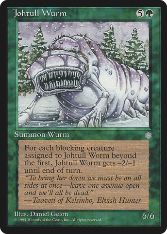 Johtull Wurm [Ice Age] - The Mythic Store | 24h Order Processing