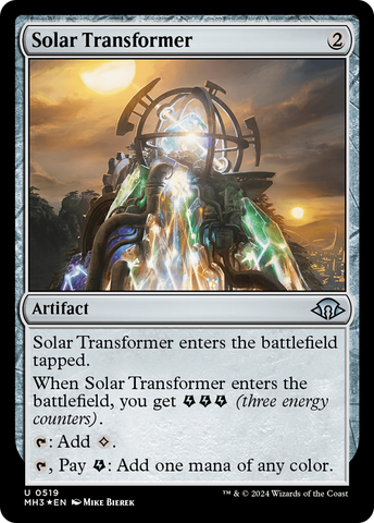 Solar Transformer (Ripple Foil) [Modern Horizons 3] - The Mythic Store | 24h Order Processing