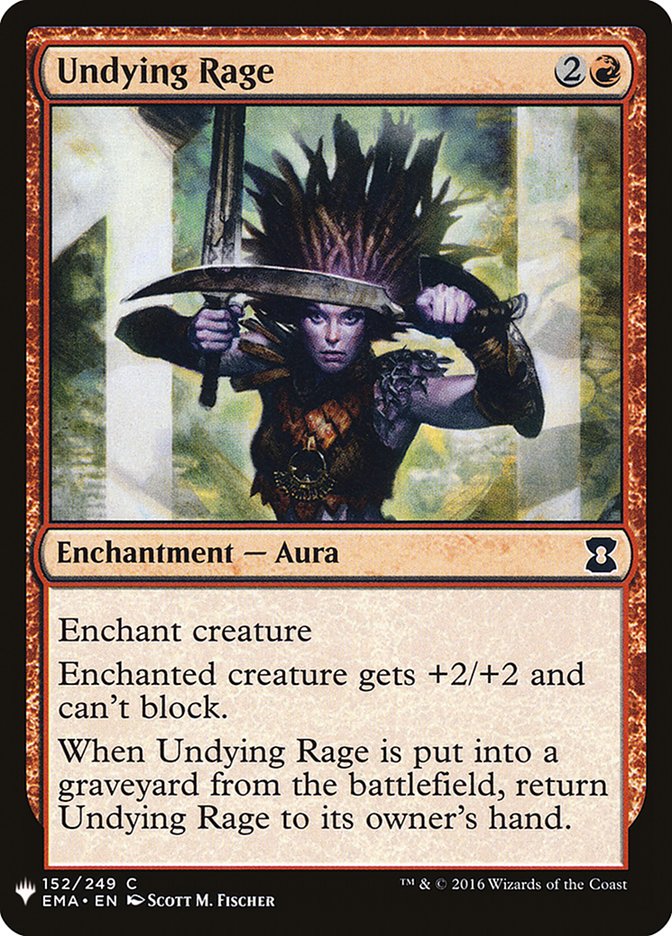 Undying Rage [Mystery Booster] - The Mythic Store | 24h Order Processing