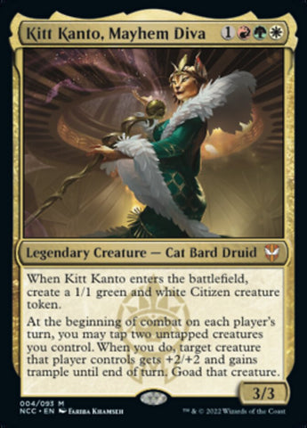 Kitt Kanto, Mayhem Diva [Streets of New Capenna Commander] - The Mythic Store | 24h Order Processing