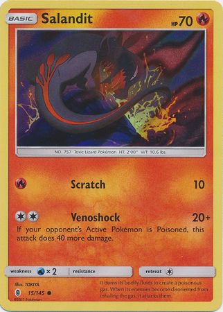 Salandit (15/145) (Collection Promo) [Sun & Moon: Guardians Rising] - The Mythic Store | 24h Order Processing