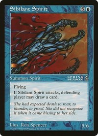 Sibilant Spirit (Oversized) [Oversize Cards] - The Mythic Store | 24h Order Processing