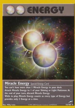 Miracle Energy (16/105) [Neo Destiny Unlimited] - The Mythic Store | 24h Order Processing