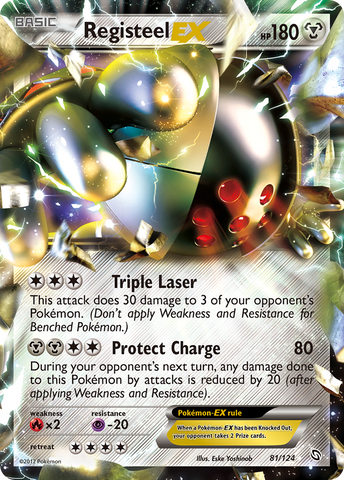 Registeel EX (81/124) [Black & White: Dragons Exalted] - The Mythic Store | 24h Order Processing