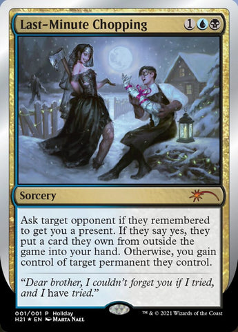 Last-Minute Chopping [Happy Holidays] - The Mythic Store | 24h Order Processing