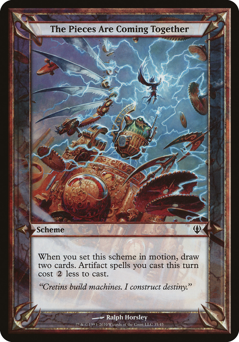 The Pieces Are Coming Together (Schemes) [Archenemy Schemes] - The Mythic Store | 24h Order Processing