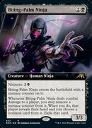 Biting-Palm Ninja (Extended Art) [Kamigawa: Neon Dynasty] - The Mythic Store | 24h Order Processing