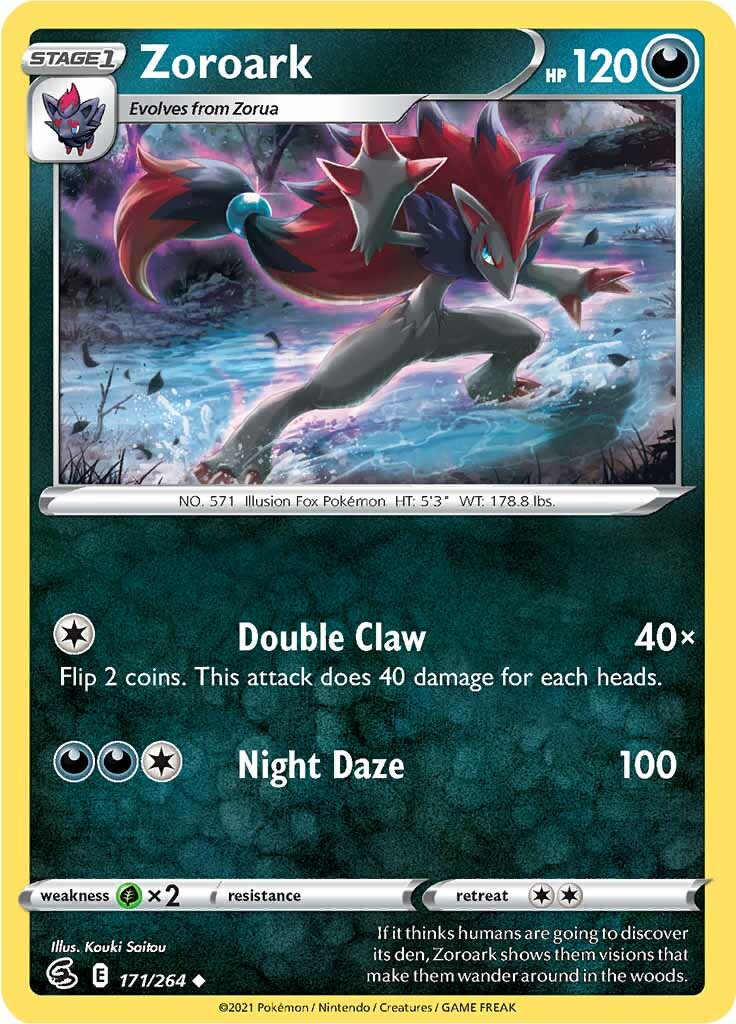 Zoroark (171/264) [Sword & Shield: Fusion Strike] - The Mythic Store | 24h Order Processing