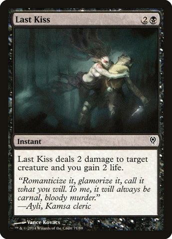 Last Kiss [Duel Decks: Jace vs. Vraska] - The Mythic Store | 24h Order Processing