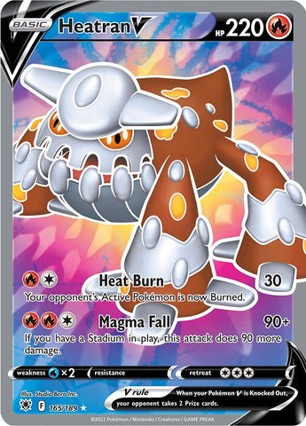Heatran V (165/189) [Sword & Shield: Astral Radiance] - The Mythic Store | 24h Order Processing