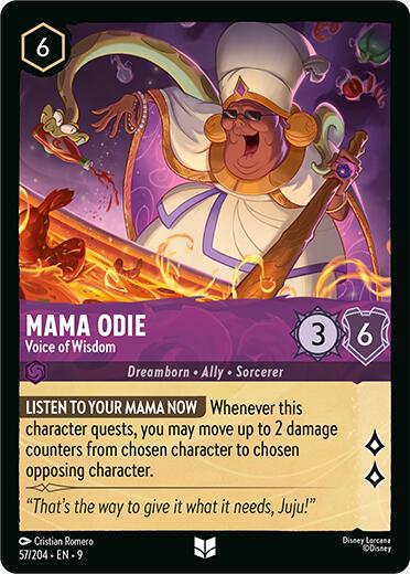 Mama Odie - Voice of Wisdom (57/204) [Fabled] - The Mythic Store | 24h Order Processing