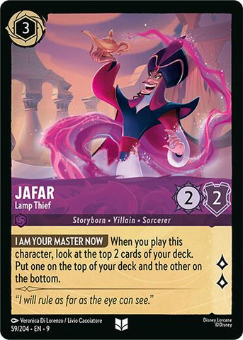 Jafar - Lamp Thief (59/204) [Fabled] - The Mythic Store | 24h Order Processing