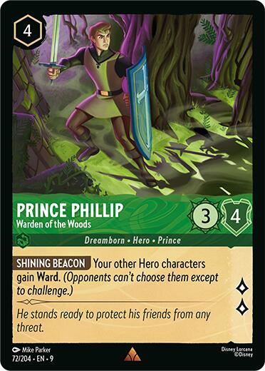 Prince Phillip - Warden of the Woods (72/204) [Fabled] - The Mythic Store | 24h Order Processing